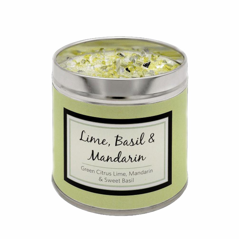 Best Kept Secret Lime Basil & Mandarin Tin Candle £8.99